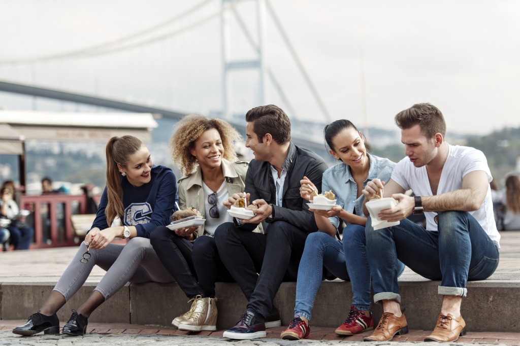 Image result for work lunch outside